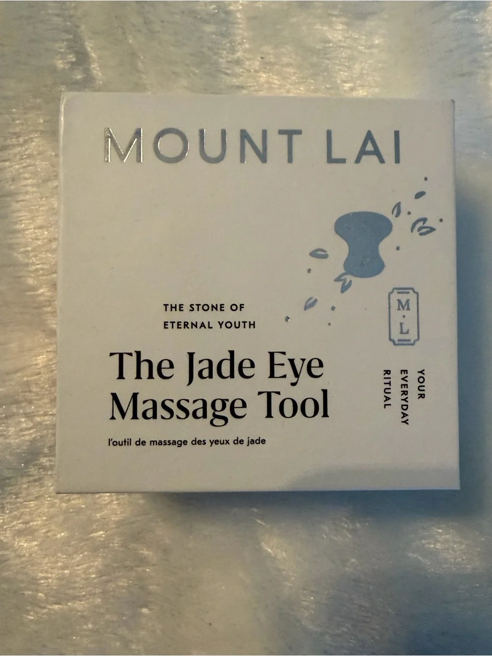 Jade Eye Massage Tool — White